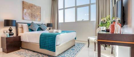 Iron/ironing board, free WiFi, bed sheets