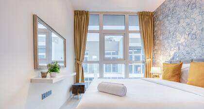 Opulent 3BR Townhouse at DAMAC Hills 2 Akoya by Deluxe Holiday Homes