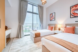 2 Schlafzimmer, Zimmersafe, Bügeleisen/Bügelbrett, kostenloses WLAN