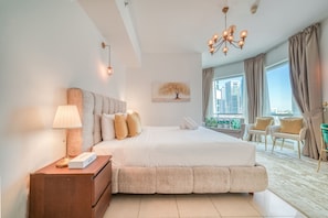 2 bedrooms, in-room safe, iron/ironing board, free WiFi - Classy 2BR at La Riviera Dubai Marina by Deluxe Holiday Homes (Dubai)