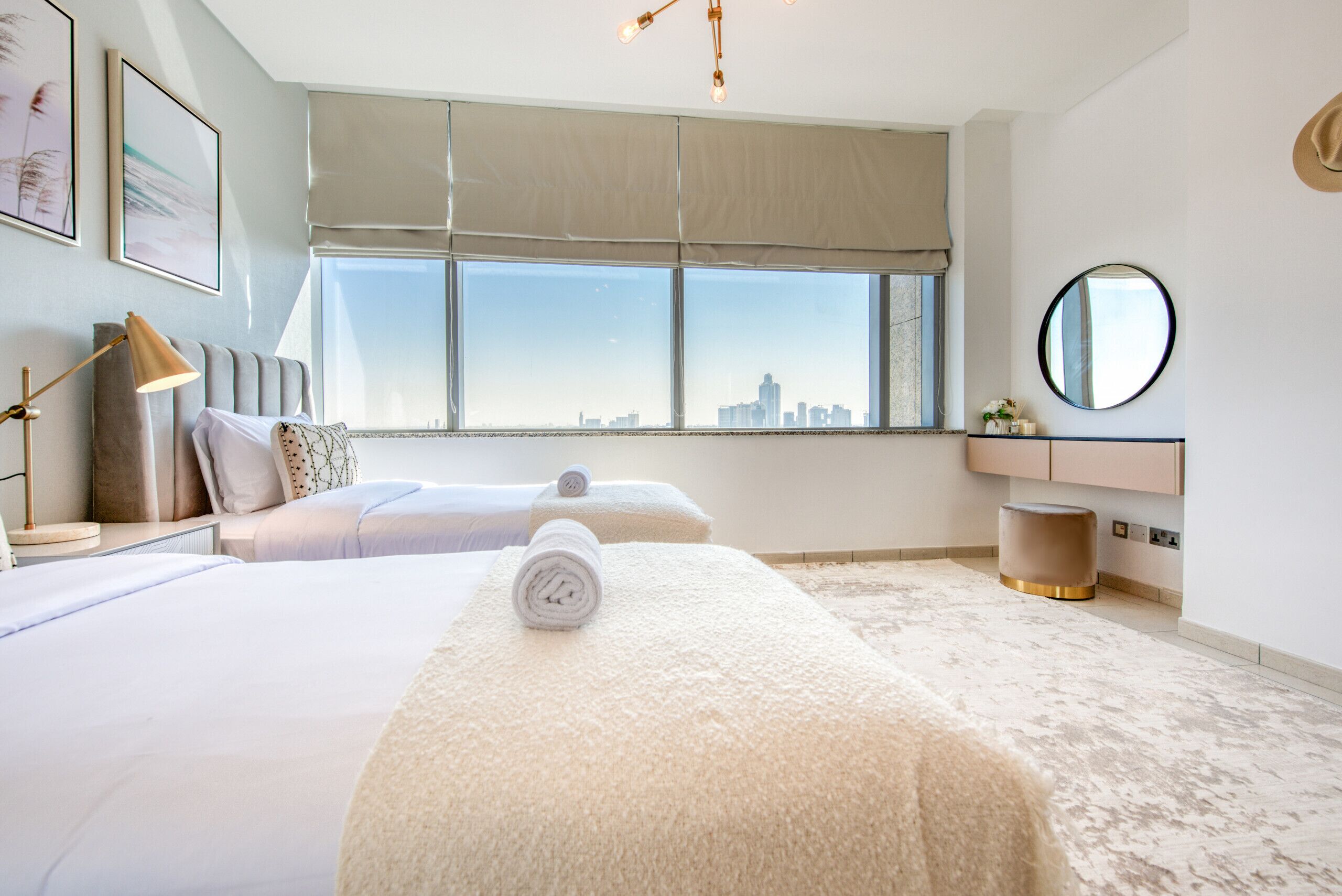 2 bedrooms, in-room safe, iron/ironing board, free WiFi