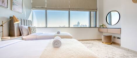 2 bedrooms, in-room safe, iron/ironing board, free WiFi