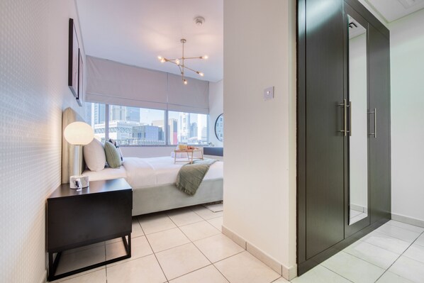 1 bedroom, in-room safe, iron/ironing board, free WiFi