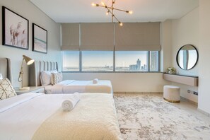 2 bedrooms, in-room safe, iron/ironing board, free WiFi