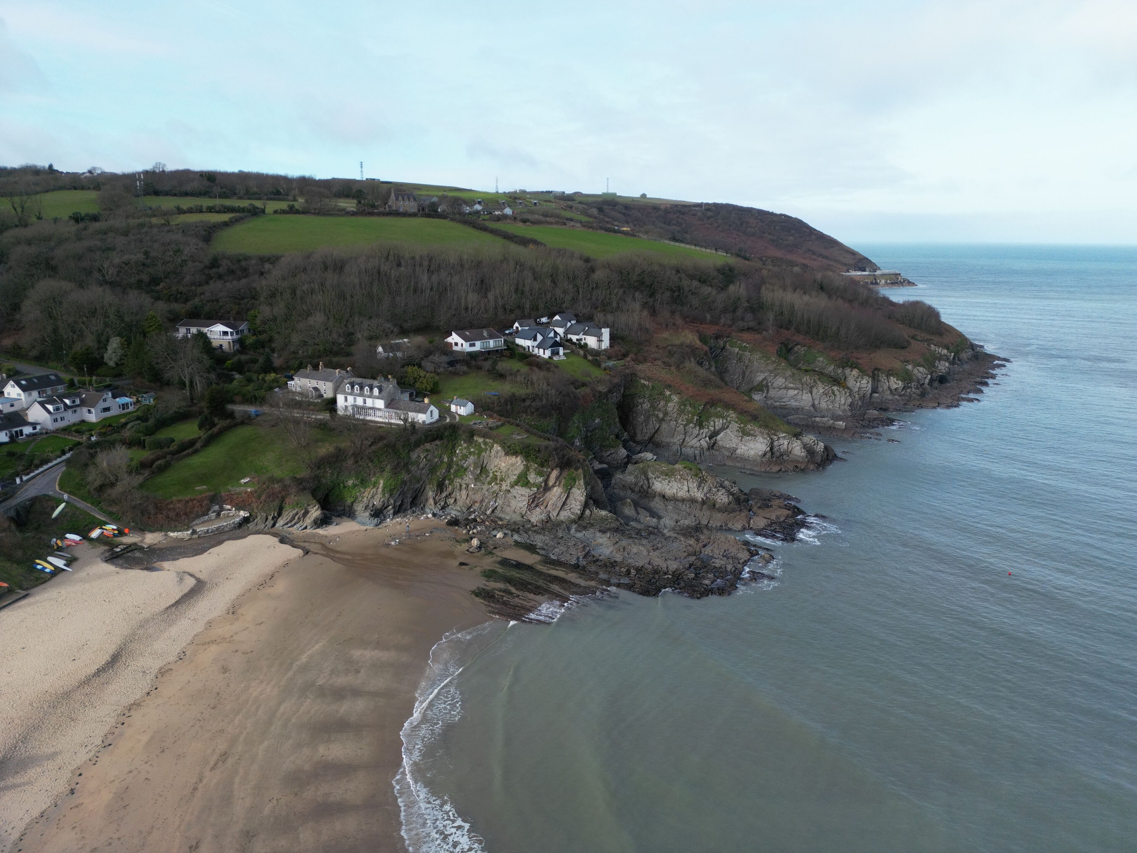Beach nearby, white sand