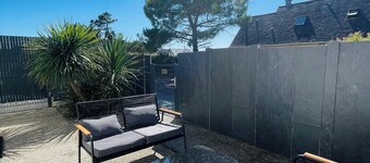 Villa mit Whirlpool direkt am Meer