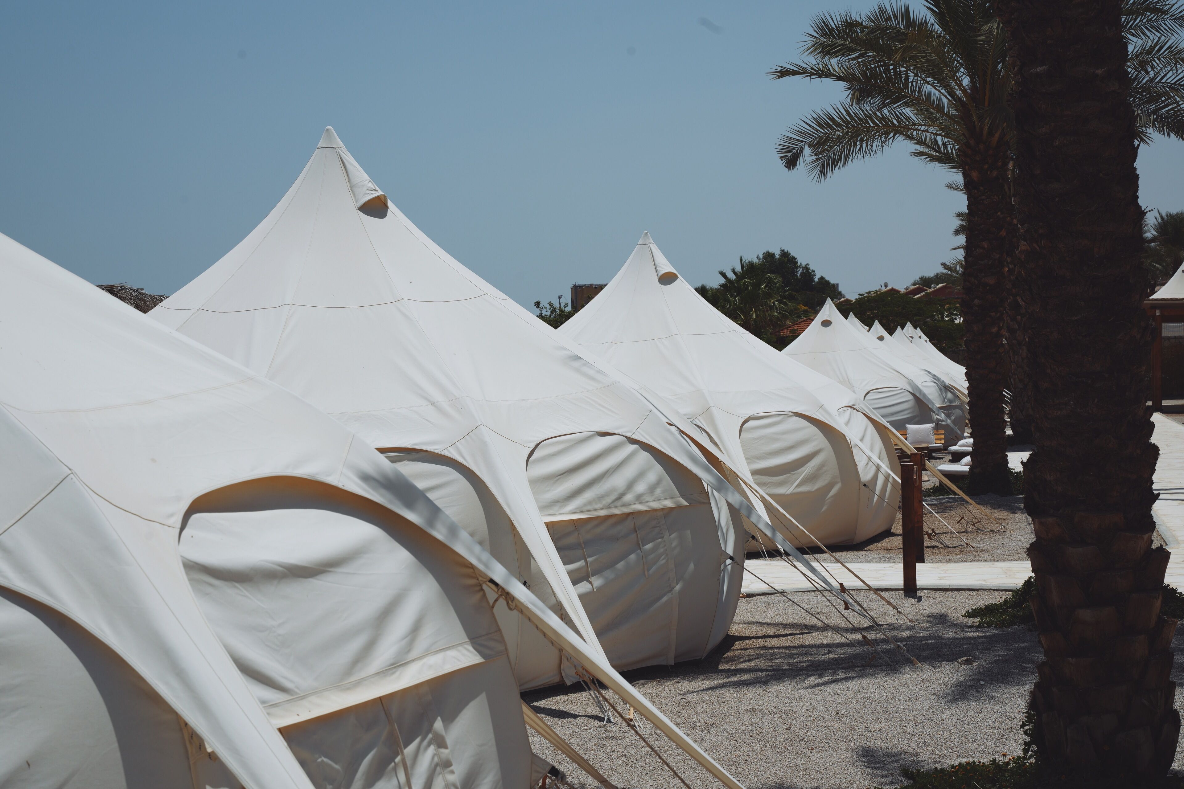 숙박 시설 입구