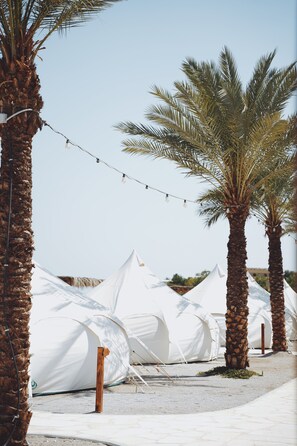 Uitzicht vanuit accommodatie