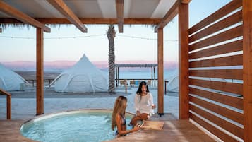 Tenda Romantica | Vasca idromassaggio