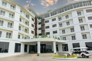 Fassade der Unterkunft