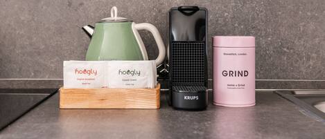 Kaffe og/eller kaffemaskin