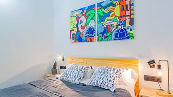 1 habitación, wifi y ropa de cama