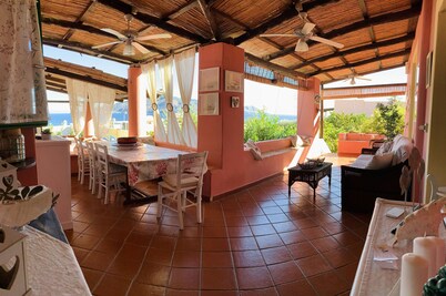 Villa Pomelia Charming Aeolian Villa 50m from the beach