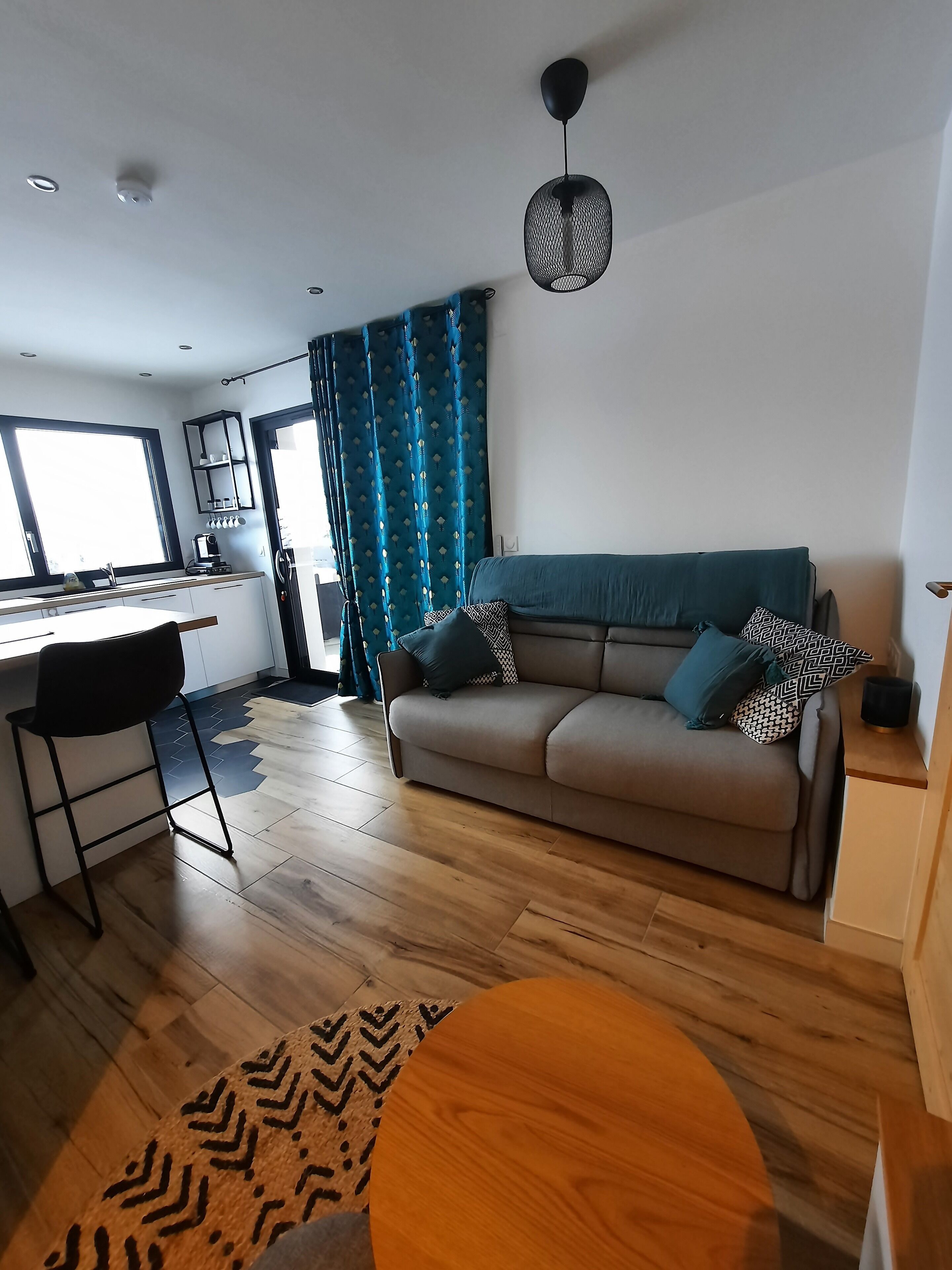 Furnished holiday accommodation with heated swimming pool