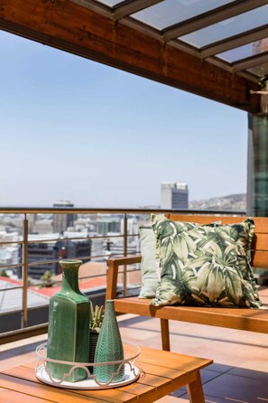Basic House, Multiple Beds | Property grounds - 3 Bedroom Hilltop Home With Spectacular Views (Cape Town)