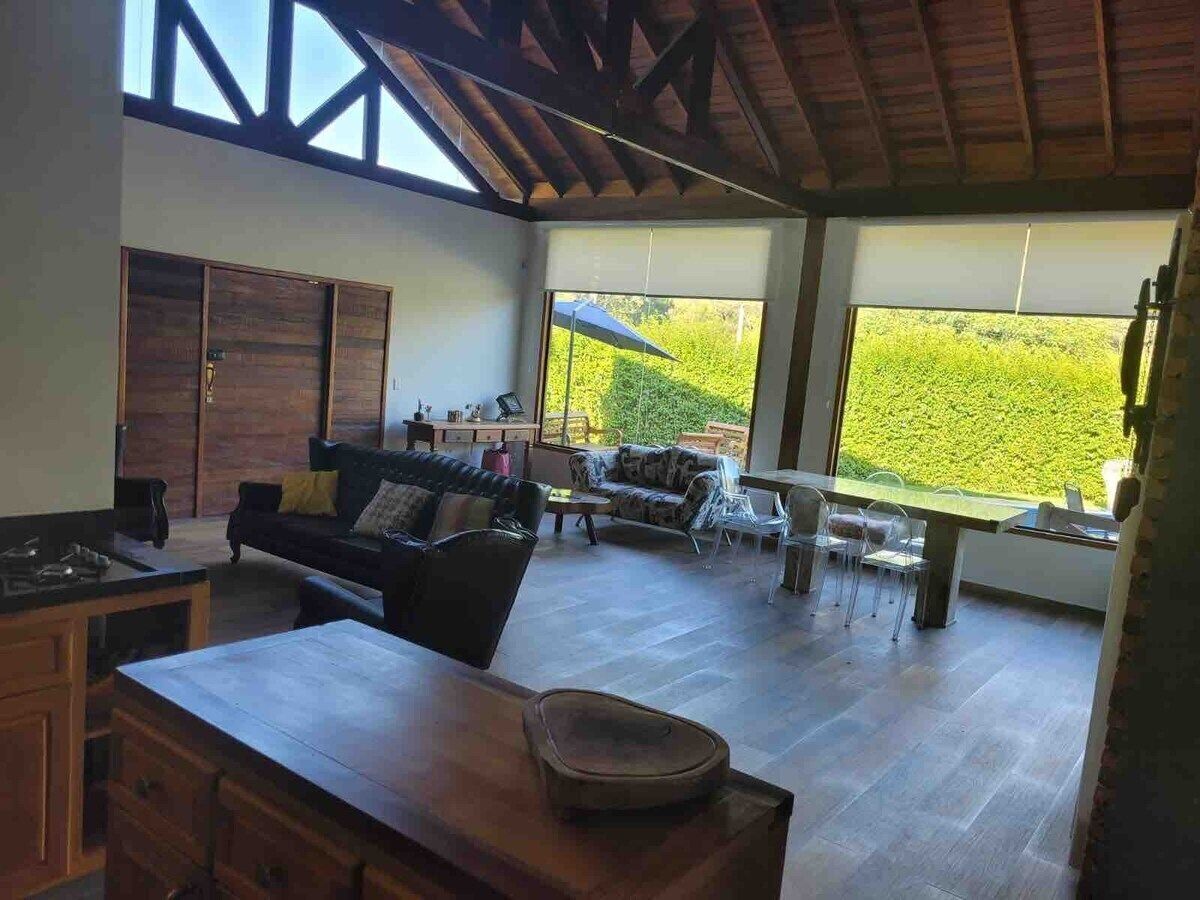 Huvila | Näkymä majoituspaikasta