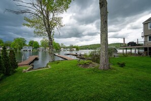 Property grounds - Waterfront Cottage at Highland Lake w/dock (Winsted)