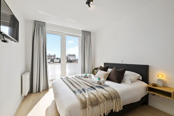 2 soverom, strykejern/-brett, wi-fi og sengetøy