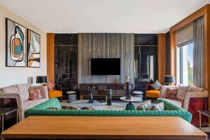 套房, 无烟房 | 高档床上用品、羽绒被、迷你吧、客房内保险箱