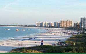 Aan het strand