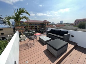 Apartamento panorâmico | Terraço/pátio