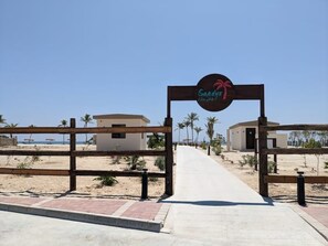 Overnattingsstedets uteområder