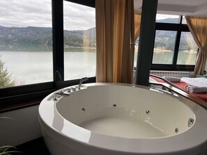 8 bedrooms, iron/ironing board, WiFi, bed sheets - French villa on the shore of Lake Colibita (Colibița)