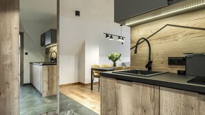 Apartament Suite z balkonem | 私人廚房