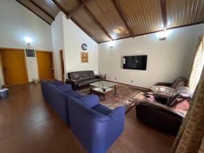 Siddeområde i lobbyen