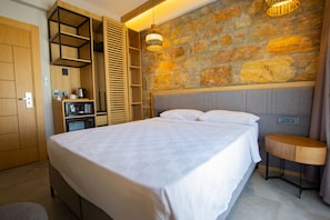 1 dormitorio, ropa de cama de alta calidad, minibar y caja fuerte