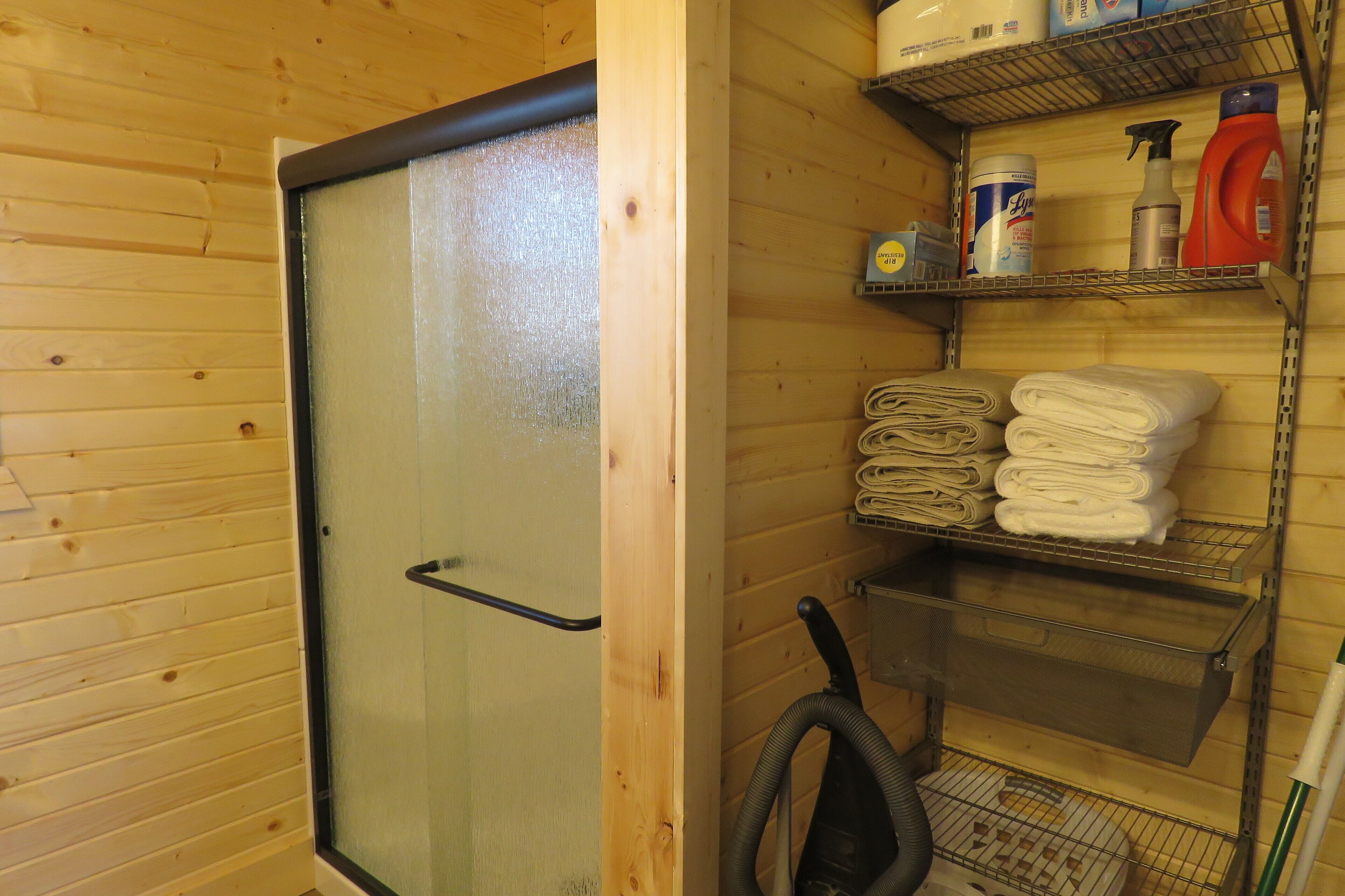 Secluded cabin in the country