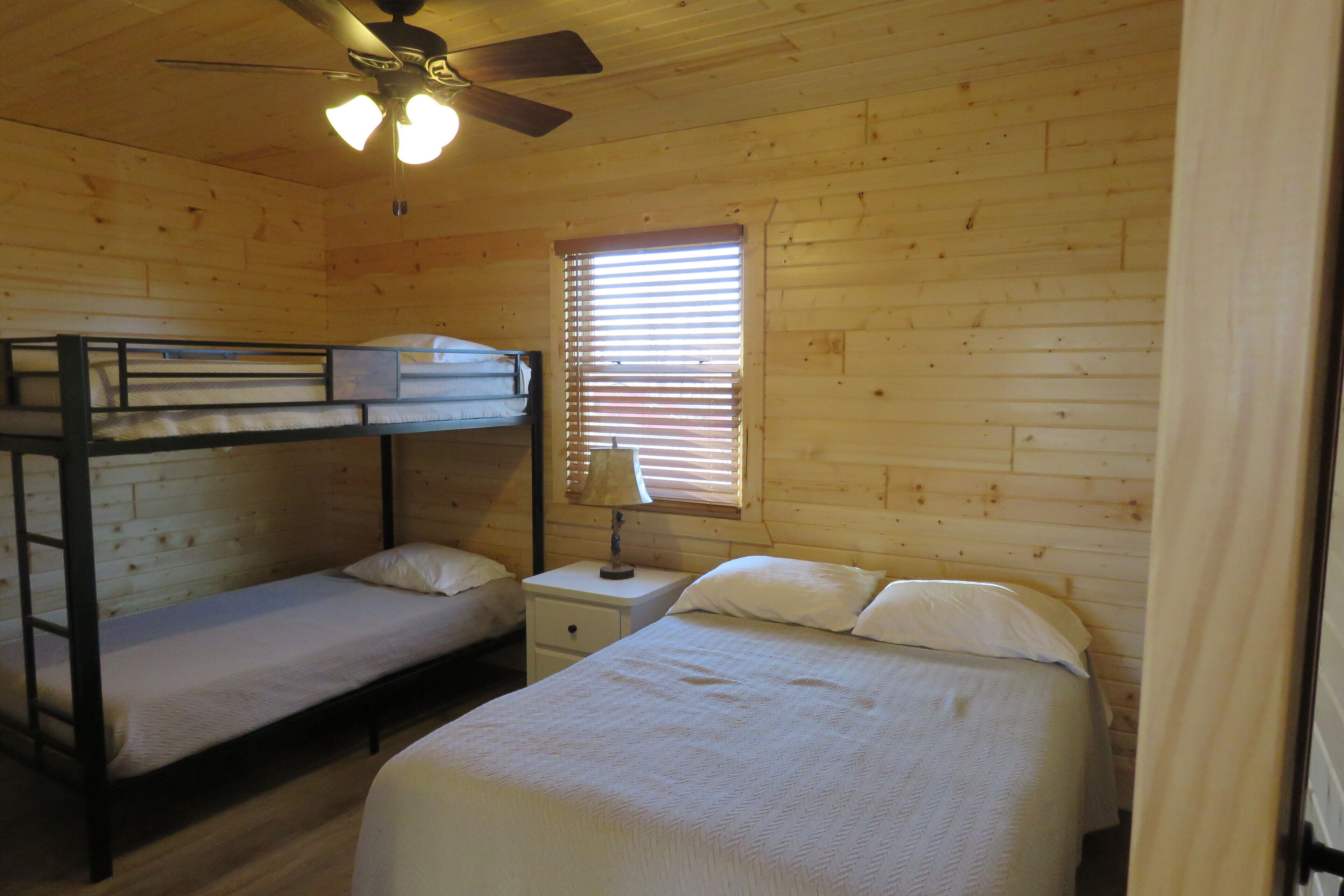 Secluded cabin in the country