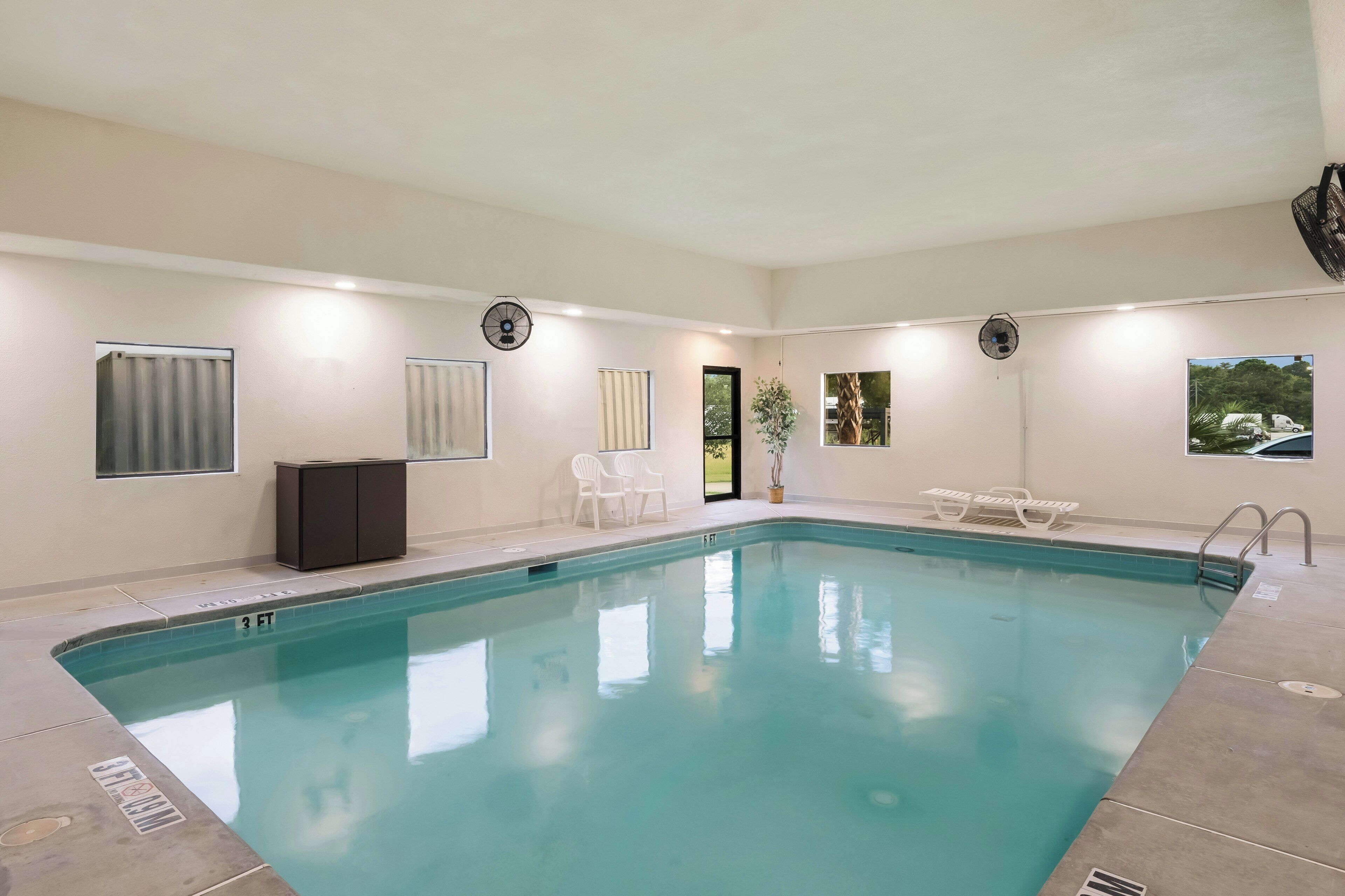 Indoor pool, outdoor pool