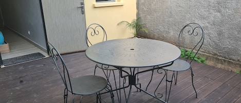 Familie appartement | Terras