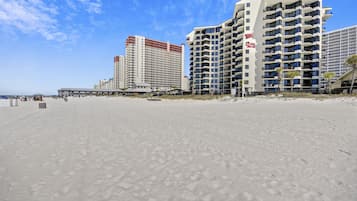 On the beach