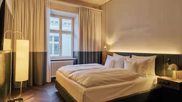 1 Schlafzimmer, Allergikerbettwaren, kostenlose Minibar, Zimmersafe