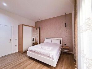 Hypo-allergenic bedding, memory-foam beds, desk, soundproofing