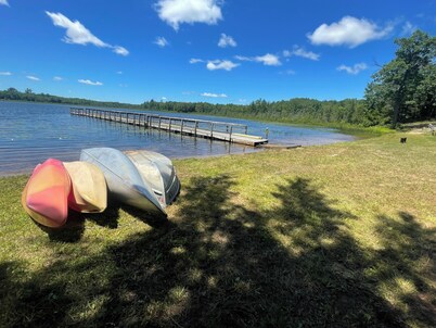 Cabin with Private Lake Access