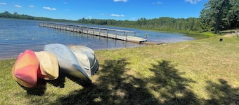 Cabin with Private Lake Access