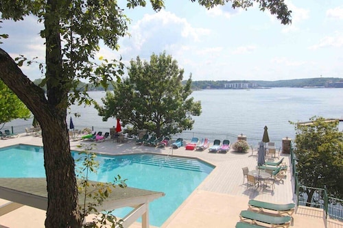 FANTASTIC MAIN CHANNEL VIEW from Renovated Waterfront 3BR/2BA Top Floor Condo