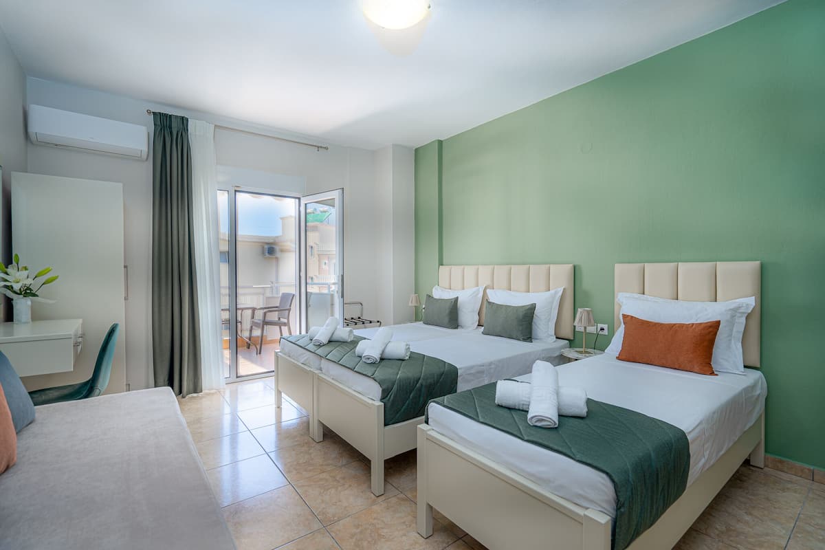 Family Apartment, Balcony, Partial Sea View | 1 bedroom, free WiFi