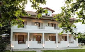 Voorkant van accommodatie