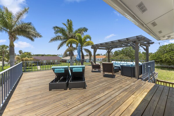 Terrace/patio - Cocoa Beach Pool House (Cocoa Beach)