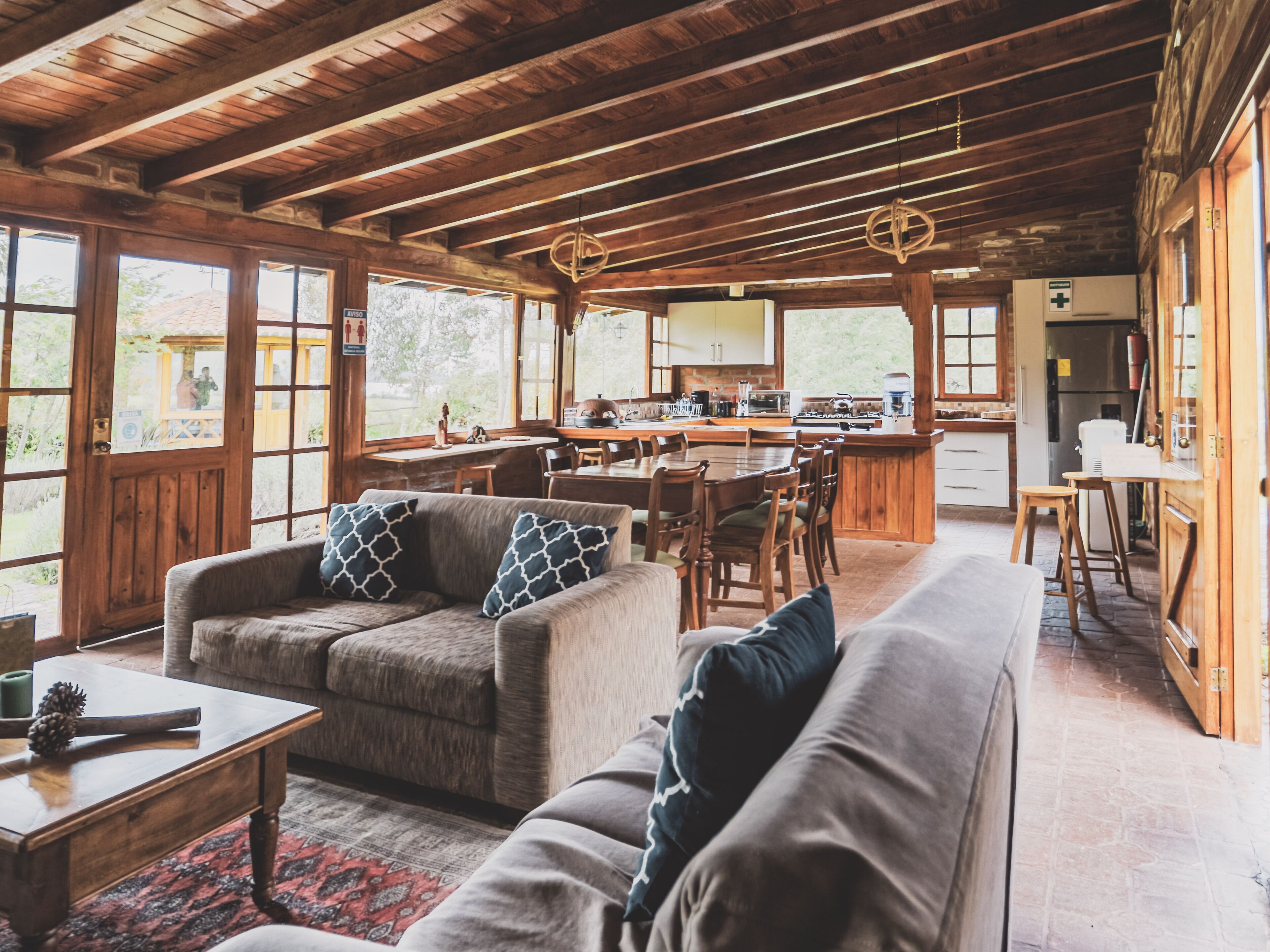 Standard Cottage | Private kitchen | Mini-fridge