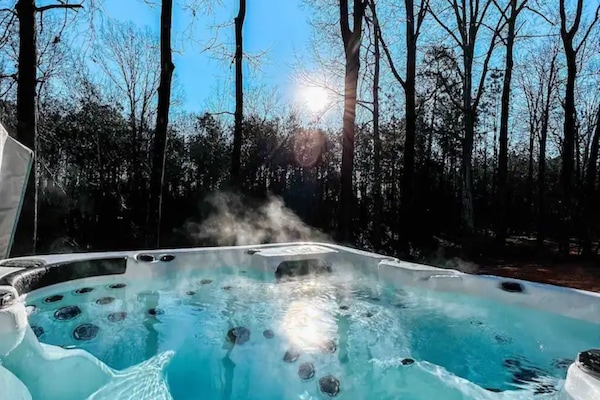 Bain à remous extérieur