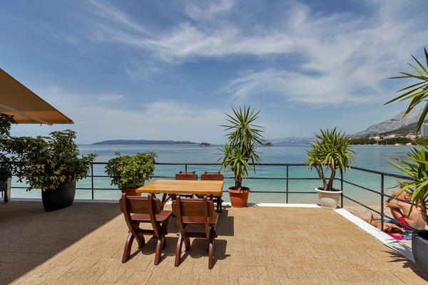 Panoramic Room, 1 Double Bed, Sea View, Beachside | Terrace/patio