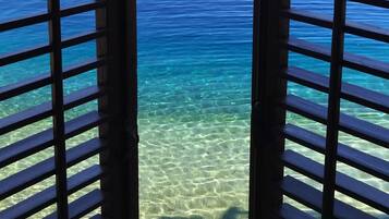 Panoramic Double Room, 1 Double Bed, Sea View, Beachside | Free WiFi, bed sheets