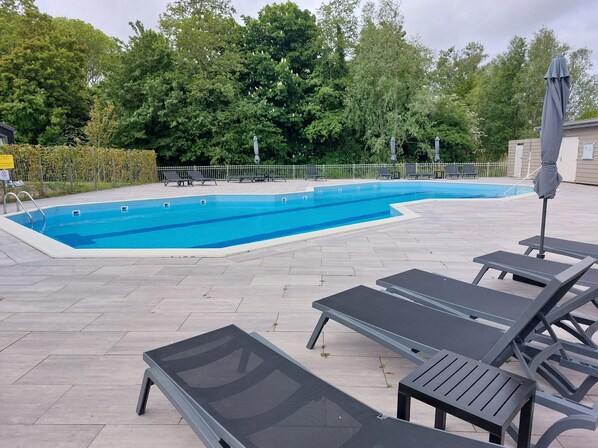 Außenpool, beheizter Pool