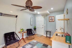 Interior - Marsh Views + Patio: Saint Helena Island Hideaway (St Helena Island)