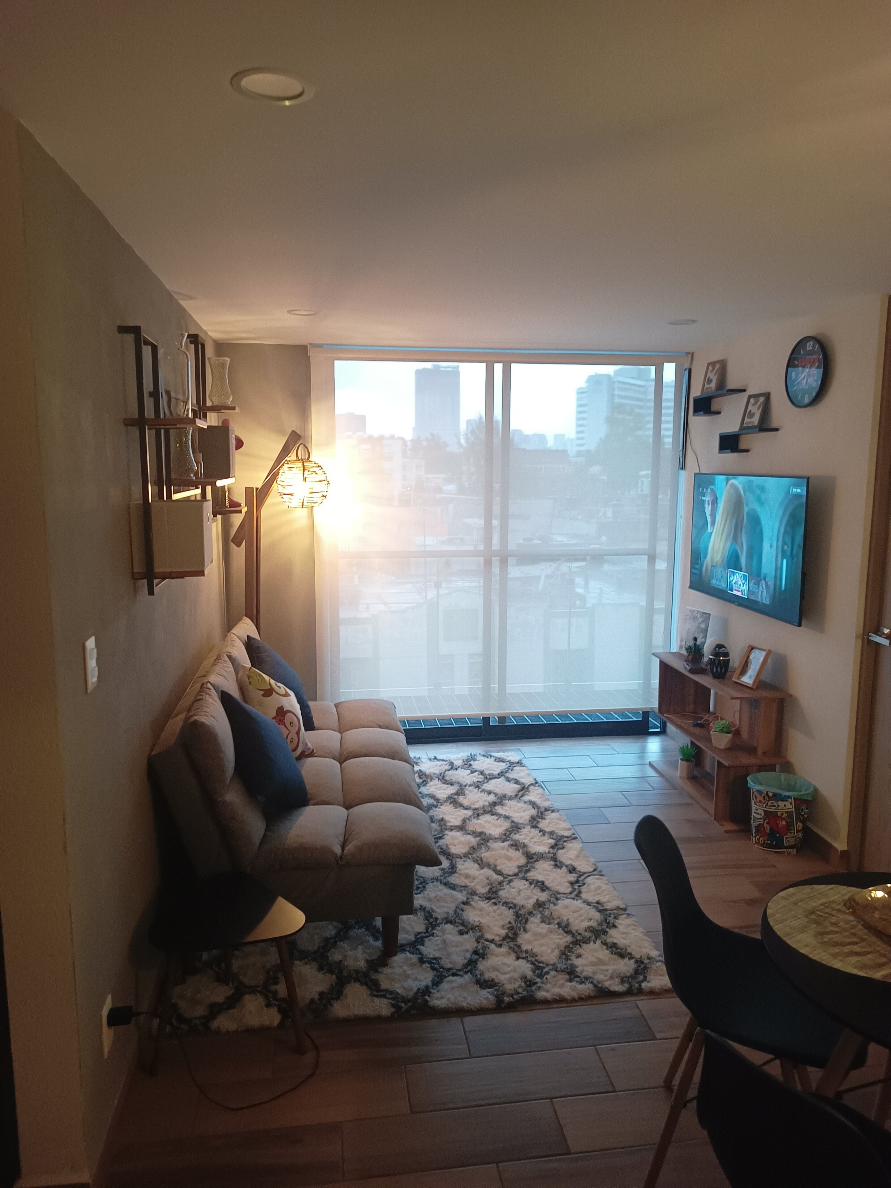 Apartment with balcony in the center of CDMX
